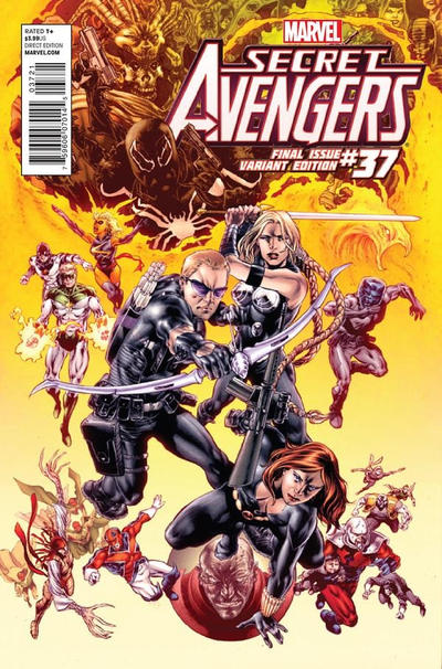 Cover for Secret Avengers (Marvel, 2010 series) #37 [Final Issue Variant Edition]