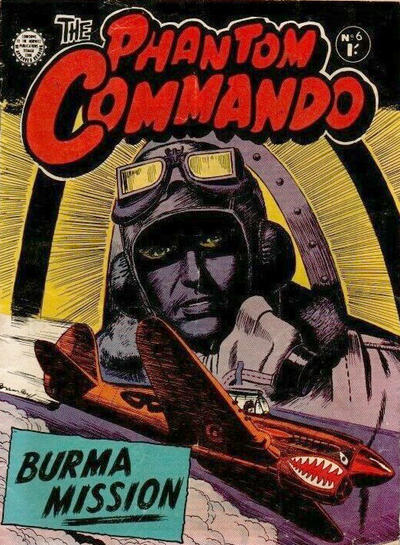 Cover for Phantom Commando (Horwitz, 1959 series) #6