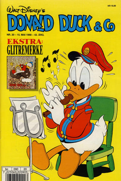 Cover for Donald Duck & Co (Hjemmet / Egmont, 1948 series) #20/1990