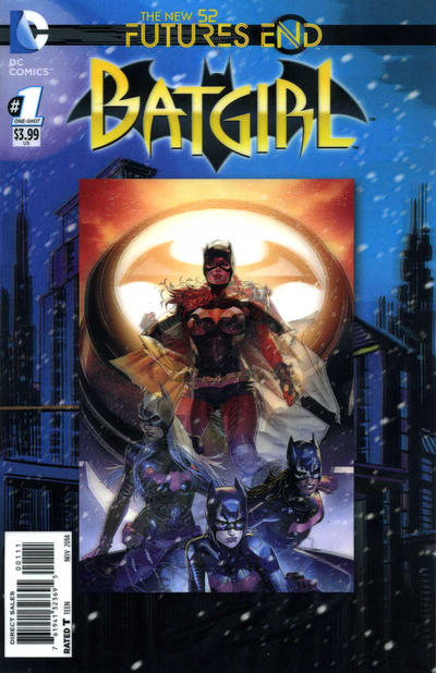 Cover for Batgirl: Futures End (DC, 2014 series) #1 [3-D Motion Cover]