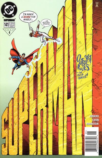 Cover for Superman (DC, 1987 series) #141 [Newsstand]