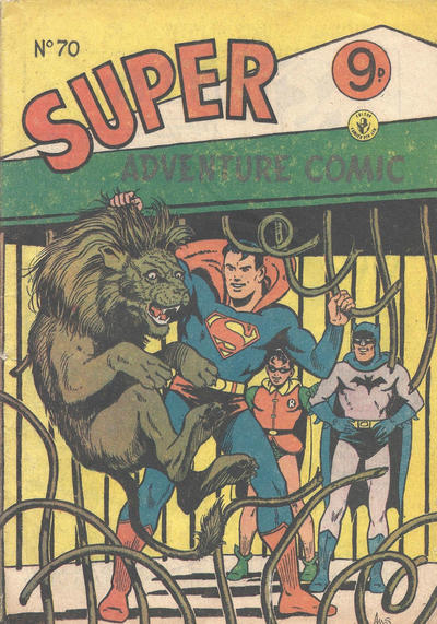 Cover for Super Adventure Comic (K. G. Murray, 1950 series) #70