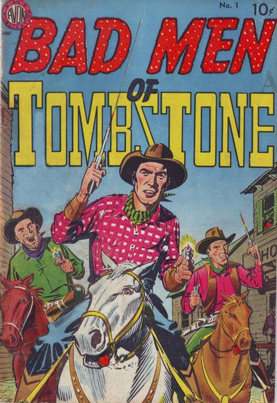 Cover for Bad Men of Tombstone (Superior, 1951 series) #1