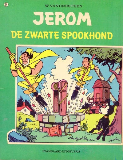 Cover for Jerom (Standaard Uitgeverij, 1962 series) #54 - De zwaarte spookhond