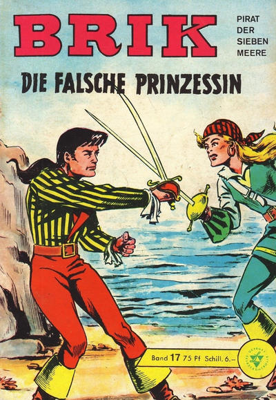 Cover for Brik, Pirat der sieben Meere (Lehning, 1962 series) #17