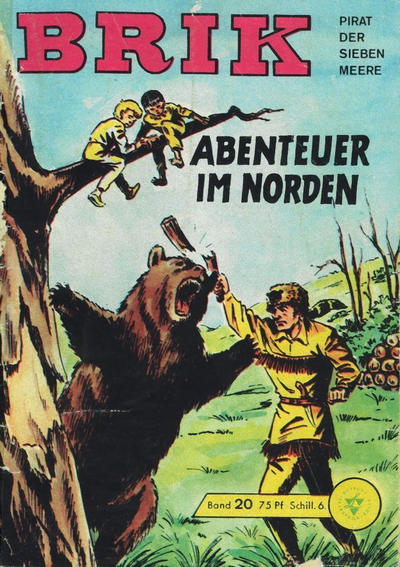 Cover for Brik, Pirat der sieben Meere (Lehning, 1962 series) #20