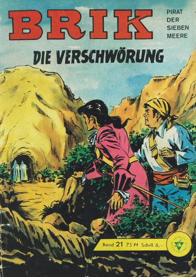 Cover for Brik, Pirat der sieben Meere (Lehning, 1962 series) #21