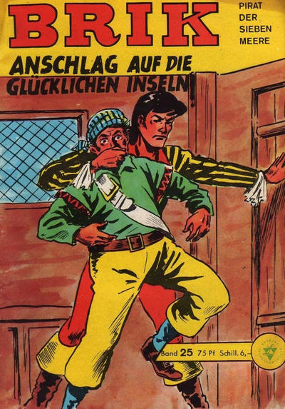Cover for Brik, Pirat der sieben Meere (Lehning, 1962 series) #25