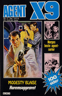 Cover Thumbnail for Agent X9 (Semic, 1976 series) #13/1985