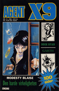 Cover Thumbnail for Agent X9 (Semic, 1976 series) #13/1986
