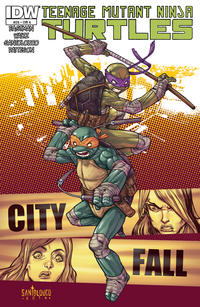 Cover Thumbnail for Teenage Mutant Ninja Turtles (IDW, 2011 series) #26 [Cover A - Mateus Santolouco]