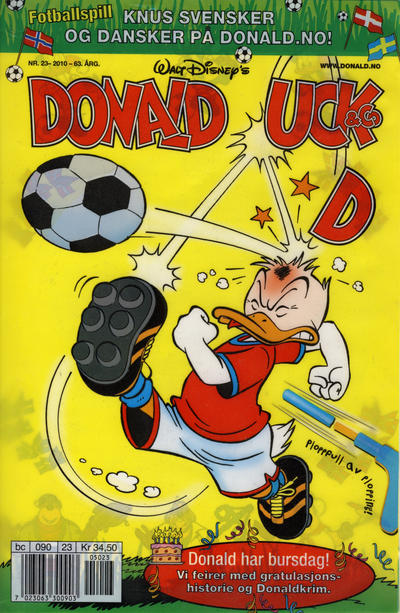 Cover for Donald Duck & Co (Hjemmet / Egmont, 1948 series) #23/2010
