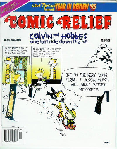 Cover for Comic Relief (Page One, 1989 series) #86