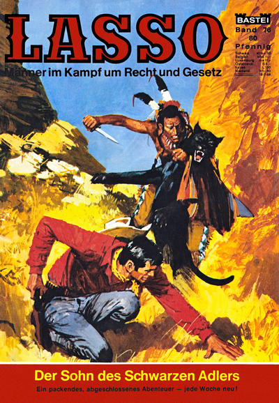 Cover for Lasso (Bastei Verlag, 1966 series) #76