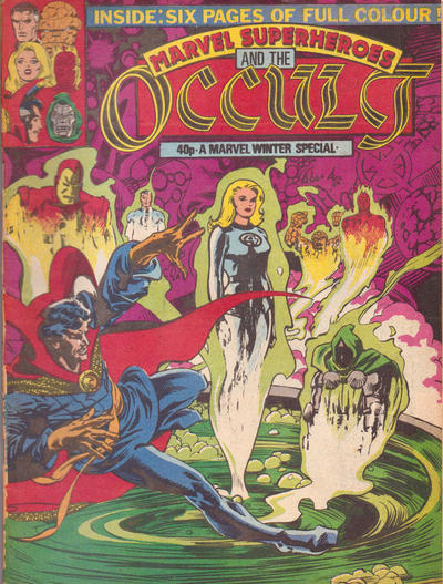 Cover for Marvel Superheroes and the Occult Winter Special (Marvel UK, 1980 series) 