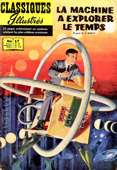 Cover for Classiques Illustrés (Publications Classiques Internationales, 1957 series) #17 - La machine à explorer le temps