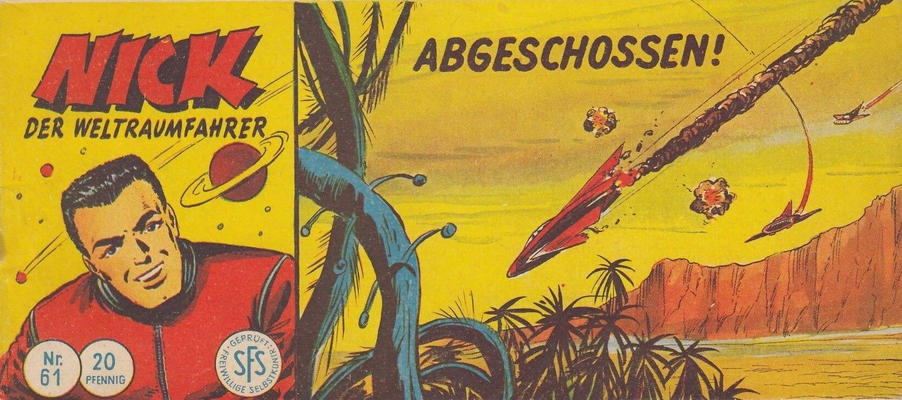Cover for Nick der Weltraumfahrer (Lehning, 1958 series) #61