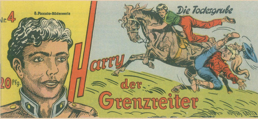 Cover for Harry der Grenzreiter (Lehning, 1953 series) #4
