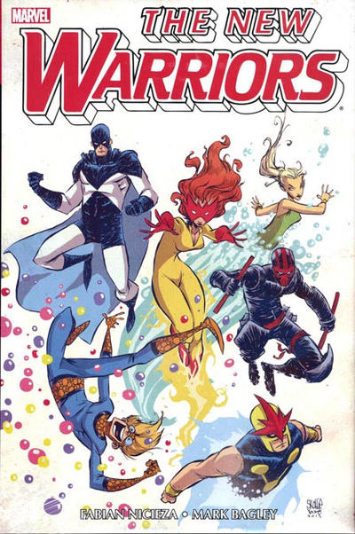 Cover for New Warriors Omnibus (Marvel, 2013 series) #1 [Skottie Young Cover]
