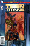 Cover for Teen Titans: Futures End (DC, 2014 series) #1 [3-D Motion Cover]