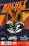 Cover Thumbnail for Rocket Raccoon (2014 series) #1 [Frank Kozik Hastings Exclusive Labbit Variant]