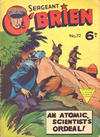 Cover for Sergeant O'Brien (L. Miller & Son, 1952 series) #72