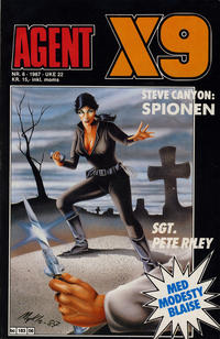 Cover Thumbnail for Agent X9 (Semic, 1976 series) #6/1987