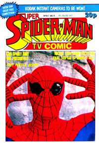 Cover Thumbnail for Super Spider-Man TV Comic (Marvel UK, 1981 series) #457