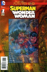 Cover Thumbnail for Superman / Wonder Woman: Futures End (DC, 2014 series) #1 [3-D Motion Cover]