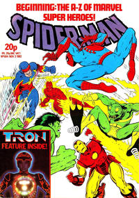 Cover Thumbnail for Super Spider-Man TV Comic (Marvel UK, 1981 series) #504