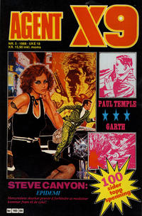 Cover Thumbnail for Agent X9 (Semic, 1976 series) #5/1988
