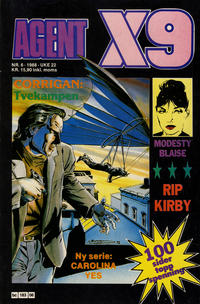 Cover Thumbnail for Agent X9 (Semic, 1976 series) #6/1988