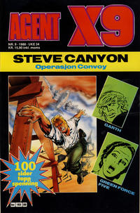 Cover Thumbnail for Agent X9 (Semic, 1976 series) #9/1988