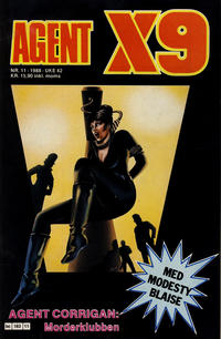 Cover Thumbnail for Agent X9 (Semic, 1976 series) #11/1988