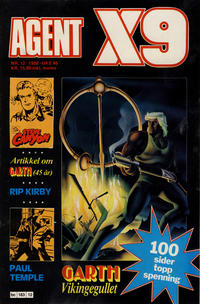 Cover Thumbnail for Agent X9 (Semic, 1976 series) #12/1988