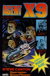 Cover Thumbnail for Agent X9 (Semic, 1976 series) #3/1989