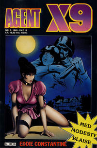 Cover Thumbnail for Agent X9 (Semic, 1976 series) #5/1989
