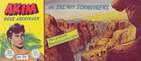 Cover Thumbnail for Akim Neue Abenteuer (Lehning, 1956 series) #90