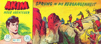 Cover Thumbnail for Akim Neue Abenteuer (Lehning, 1956 series) #91