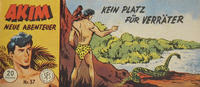 Cover Thumbnail for Akim Neue Abenteuer (Lehning, 1956 series) #37