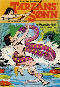 Cover Thumbnail for Tarzans Sønn (Atlantic Forlag, 1979 series) #8/1980