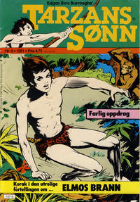 Cover Thumbnail for Tarzans Sønn (Atlantic Forlag, 1979 series) #8/1981
