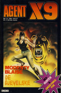 Cover Thumbnail for Agent X9 (Semic, 1976 series) #10/1989