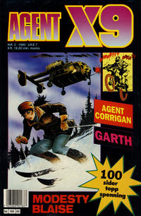 Cover for Agent X9 (Semic, 1976 series) #2/1990