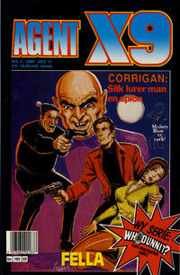 Cover for Agent X9 (Semic, 1976 series) #3/1990