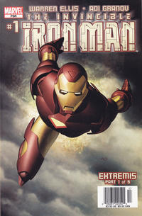 Cover Thumbnail for Iron Man (Marvel, 2005 series) #1 [Newsstand]