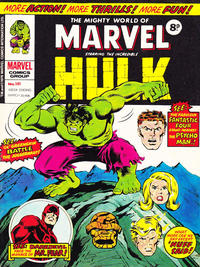 Cover for The Mighty World of Marvel (Marvel UK, 1972 series) #181