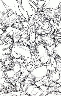 Cover Thumbnail for Teenage Mutant Ninja Turtles 30th Anniversary Special (IDW, 2014 series) [Limited Black & White Artist's Proof Edition by Paolo Pantalena]