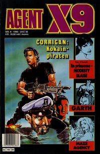 Cover Thumbnail for Agent X9 (Semic, 1976 series) #9/1990