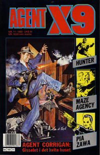 Cover Thumbnail for Agent X9 (Semic, 1976 series) #11/1990